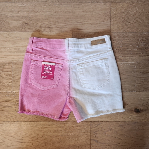 JUSTICE | NWT Two tone shorts - Picture 2 of 4